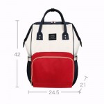 LAND Nappy Bags Big Capacity Baby Diaper Bag Waterproof Baby Care Nappy Changing Bag Fashion Mother Backpack for Travel