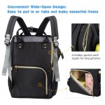 LAND Large Capacity Diaper Bag Mommy Maternity Baby Nappy Bag Nursing Bag Multifunctional Backpack Baby Care For New Parent