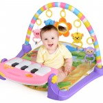 Baby Gym Mat Children Carpet Multifunction Piano Music Rattle Baby Playmat Activity Mat Newborn Game 0-24 Months Educational Toy