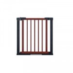 Hk free solid wood  child gate fence baby gate barrier stair protection gate pet 75-82cm 3 colors