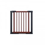 Hk free solid wood  child gate fence baby gate barrier stair protection gate pet 75-82cm 3 colors