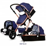 RU free ship!  10USD COUPON !Original Baby Strollers 3 In 1 Carriage Super Light Car High Landscape Ultra Convenience To Travel