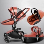 Aulon. Reviews of the stroller transformer 3 in 1 Aulon, stroller 3 in 1, aulon eco-leather, baby seat, with free delivery.