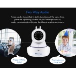 Techage Home Security 720P 1080P Wifi IP Camera Audio Record SD Card Onvif P2P HD CCTV Surveillance Wireless Camera Baby Monitor