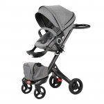 Luxury Baby Stroller High Landscape Portable Baby Carriages Folding Prams For Newborns Travel System 2 in 1