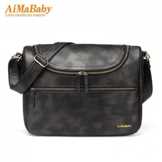 AIMABABY baby changing nappy diaper stroller messenger bag for mom Organizer Mother Maternity Bags with Changing Mat