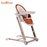 Children dining chair European luxury children eat dining chair portable foldable baby eating table with food