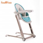 Children dining chair European luxury children eat dining chair portable foldable baby eating table with food