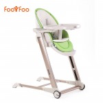 Children dining chair European luxury children eat dining chair portable foldable baby eating table with food