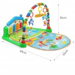 Beiens Mat Puzzle Soft Baby Mats Gym Educational Kids Playmat Child Carpet Developmental Crawling Pad Toy with Keyboard LIMITED