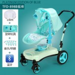 Ppimi Electric Baby Cradle Automatic Baby Rocking Chair Table Chair Intelligent Soothing Sleep  Cradle Bed With Roller