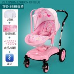 Ppimi Electric Baby Cradle Automatic Baby Rocking Chair Table Chair Intelligent Soothing Sleep  Cradle Bed With Roller