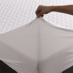 Beautiful Jacquard Anti-mite Bed Mattress Protection Cover Breathable Waterproof Mattress Protector Cover for Bed Wet