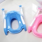 Baby Toilet Seat Baby Folding Potty Trainer Seat Chair Step With Adjustable Ladder Child Potty Seat Toilet With Free Brush