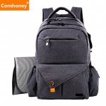 Baby Diaper Backpack Solid Stroller Bags Big Capacity Baby Nappy Bags Insulated Mother Maternity Changing Bag Baby Accessories