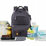 Baby Diaper Backpack Solid Stroller Bags Big Capacity Baby Nappy Bags Insulated Mother Maternity Changing Bag Baby Accessories