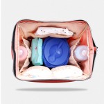 New Diapering Diaper Bag Change Pad Hooks Tissue Box Mummy Nappy Bag Large Capacity Baby Bag Travel Backpack Mummy Backpacks