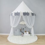 Children's Tent Cotton Play Tent For Kids Canopy Bed Curtains For Baby Room Decoration Tipi Teepe For Infant