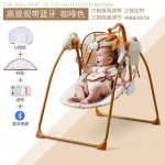 Ppimi baby rocking chair electric baby cradle chaise lounge placarders chair rocking chair bluetooth emperorship newborn