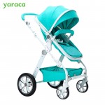 Baby Stroller 2 in 1 High Landscape Baby Carriages For Newborns Trolley Baby Carts Prams For Children With Seat & Lying Modes