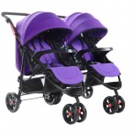 splittable twins baby stroller sitting lying folding two seat stroller double seat baby infant buggy