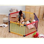 Solid wood gate baby playpen export no smell health baby fence Children's game fence Many Size