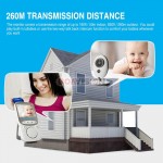 Wireless LCD Audio Video Baby Monitor VB605 Radio Nanny Music Intercom IR 24h Portable Baby Camera Baby Walkie Talkie Babysitter