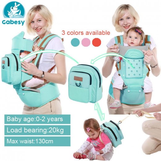 Baby Carrier Multifunction Toddler Backpack Sling Infant Hip Seat Newborn Kangaroo Hipseat With Diaper Bag