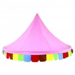 Lovely Girls Pink Princess Castle Cute Playhouse Play Tent Teepees Kids Tent for Children with Mosquito Net for Kids