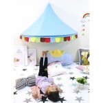 Lovely Girls Pink Princess Castle Cute Playhouse Play Tent Teepees Kids Tent for Children with Mosquito Net for Kids