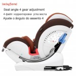 Brand baby car seat  EU belecoo car seat with child safety seat 0-6 year old baby lying isofix interface two face with base gift