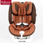 Brand baby car seat  EU belecoo car seat with child safety seat 0-6 year old baby lying isofix interface two face with base gift