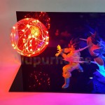 Dragon Ball Z Vegeta Son Goku Super Saiyan Led Lighting Lamp Bulb Anime Dragon Ball Z Vegeta Goku DBZ Led Lamp Nightlight