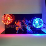 Dragon Ball Z Vegeta Son Goku Super Saiyan Led Lighting Lamp Bulb Anime Dragon Ball Z Vegeta Goku DBZ Led Lamp Nightlight