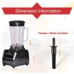 BPA Free 3HP 2200W Heavy Duty Commercial Grade Blender Mixer Juicer High Power Food Processor Ice Smoothie Bar Fruit Blender