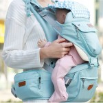 SUNVENO Ergonomic Baby Carrier Infant Baby Hipseat Sling Front Facing Kangaroo Baby Wrap Carrier for Baby Travel 0-36 Months