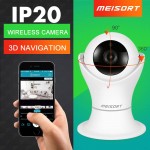 Meisort 1080P Wifi ip Camera Wireless Network Home Security Camera IR Night Vision CCTV Camera Baby Monitor