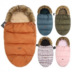Stroller Baby Sleeping Bag For Newborns Winter Baby Stroller Footmuff For 0-36 Month Kids Warm Envelope Sleep Sacks For Prams
