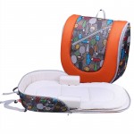 Multi-function Mummy Maternity Nappy Bag Backpack Foldable Portable Baby Crib Co-Sleepers For Newborn Folding Bed Cot For Travel