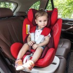 Newborn 360 Degree Rotating Seat Car Universal Infant Baby Sitting And Lying Basket Adjustment 0-12 Years Old