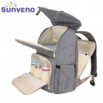SUNVENO New Fashion Diaper Bag Backpack Large Capacity Baby Bag Nappy Bag for Baby Care