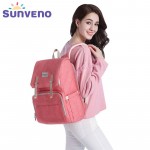 SUNVENO New Fashion Diaper Bag Backpack Large Capacity Baby Bag Nappy Bag for Baby Care