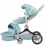 Hot Mom 360   stroller high landscape can sit or lie pneumatic wheels portable baby stroller trolley free delivery
