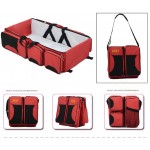 Travel Portable Bassinet large capacity Diaper Bag Multifunction Portable Changing Station Travel Crib Diaper Bag travel bed