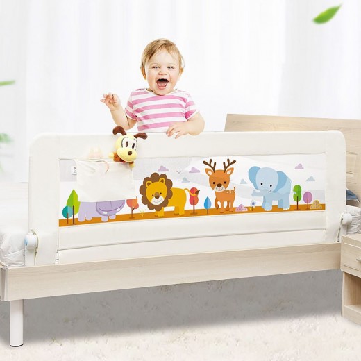 Baby Bed Rail Baby Bed Safety Guardrail With Pocket Baby Playpen Kids Safety General Use Baby Bed Fence Guardrail Crib Rails