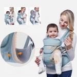 Baby Hipseat For Newborns 3 in 1 Ergonomic Baby Carrier For 0-36 Month Load Bearing 36kg Wrap Sling For Children