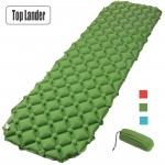 Air Mattress Sleeping Pad Camping Mat Ultralight TPU Outdoor Inflatable Bed 420g Portable Blanket Moistureproof Pad for Tent