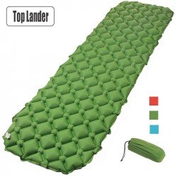 Air Mattress Sleeping Pad Camping Mat Ultralight TPU Outdoor Inflatable Bed 420g Portable Blanket Moistureproof Pad for Tent