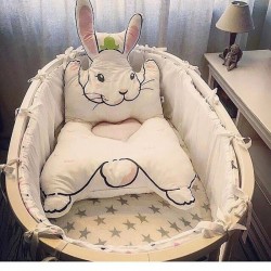 Rabbit Carpet Game Pad Kids Playmats Baby Crawling Blanket Gym Play Mat Floor Carpet cushion For Baby crib Room decoration R4