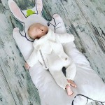 Rabbit Carpet Game Pad Kids Playmats Baby Crawling Blanket Gym Play Mat Floor Carpet cushion For Baby crib Room decoration R4